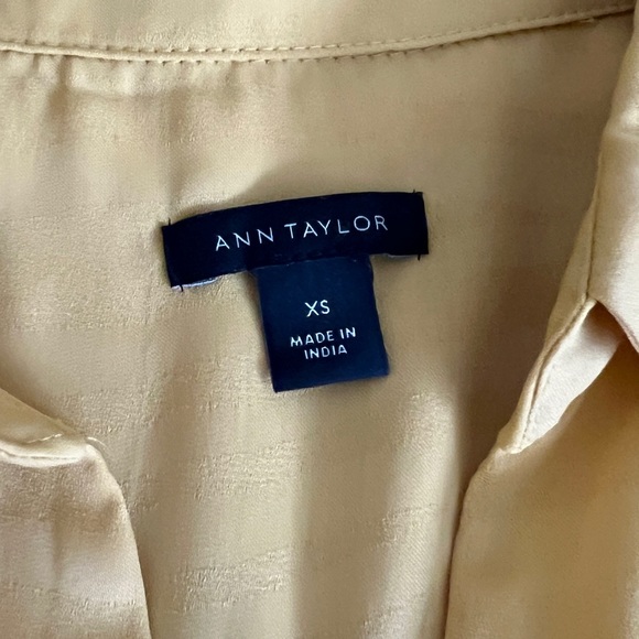 Ann Taylor Golden Yellow Blouse - Picture 5 of 5